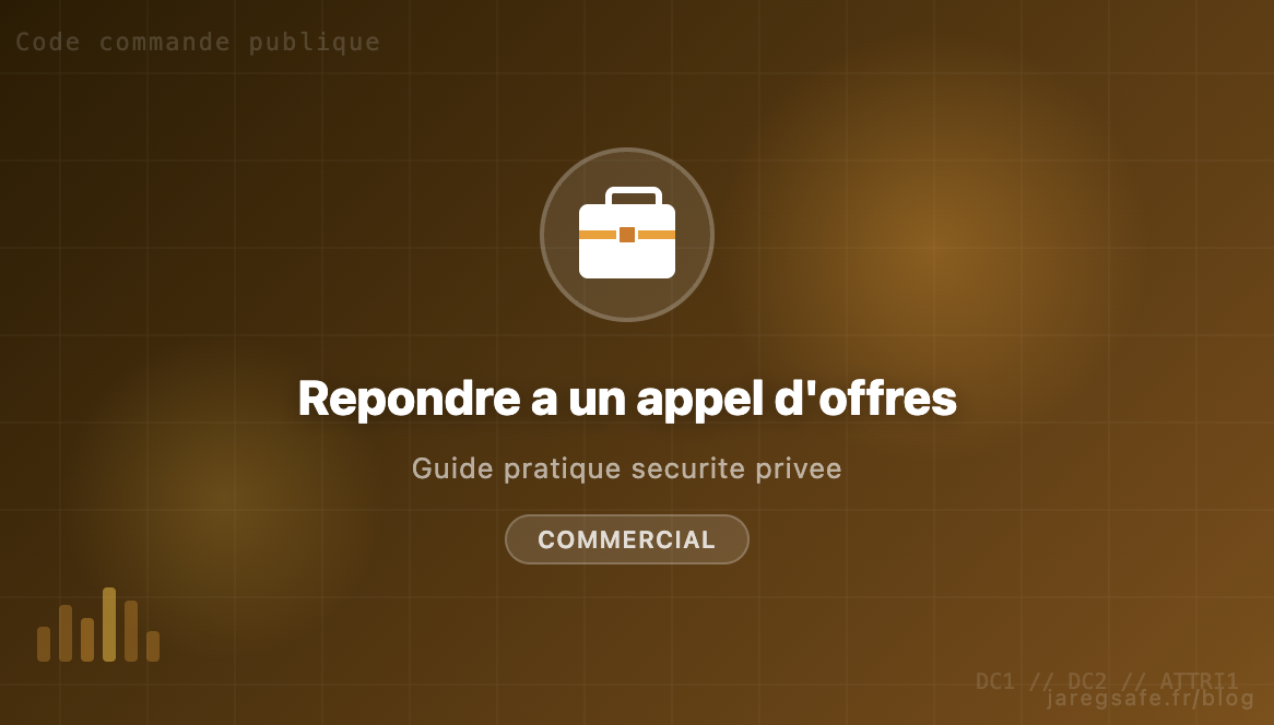 Appel d'offres sécurité privée